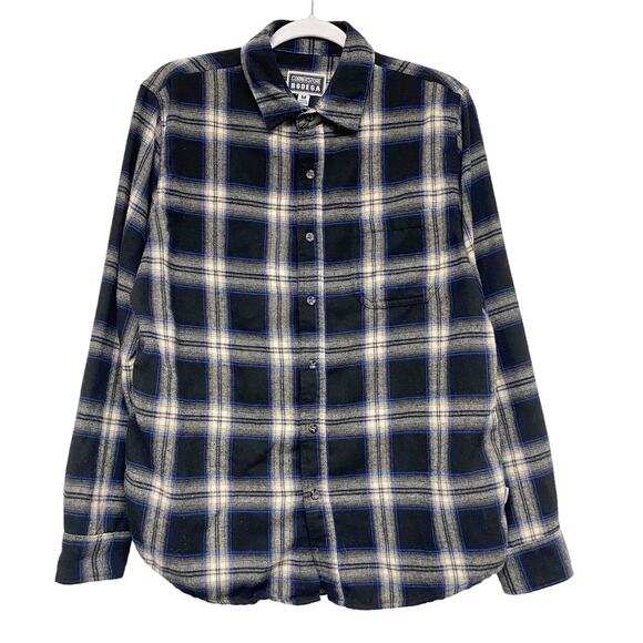 Cornerstore Bodega Mens Size M Plaid Button Up Shirt - Picture 1 of 5